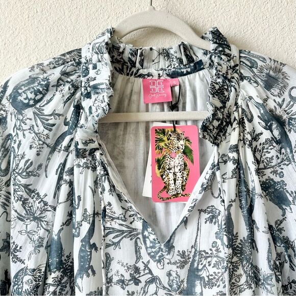 NWT Just Darviny St. Croix Bayou Midnight Charcoal Size Small - Picture 5 of 8